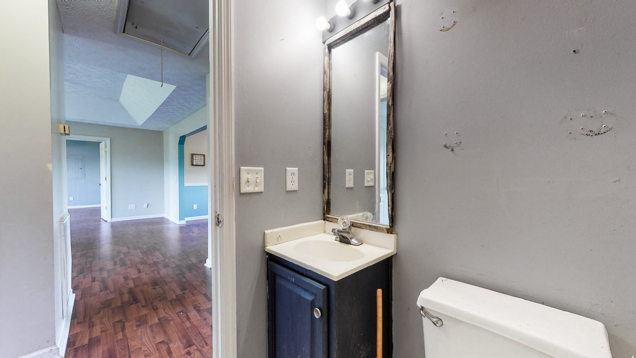 643 Beech Log Road Watertown, TN 37184 - Photo 15 of 31 a bathroom with a sink and a toilet