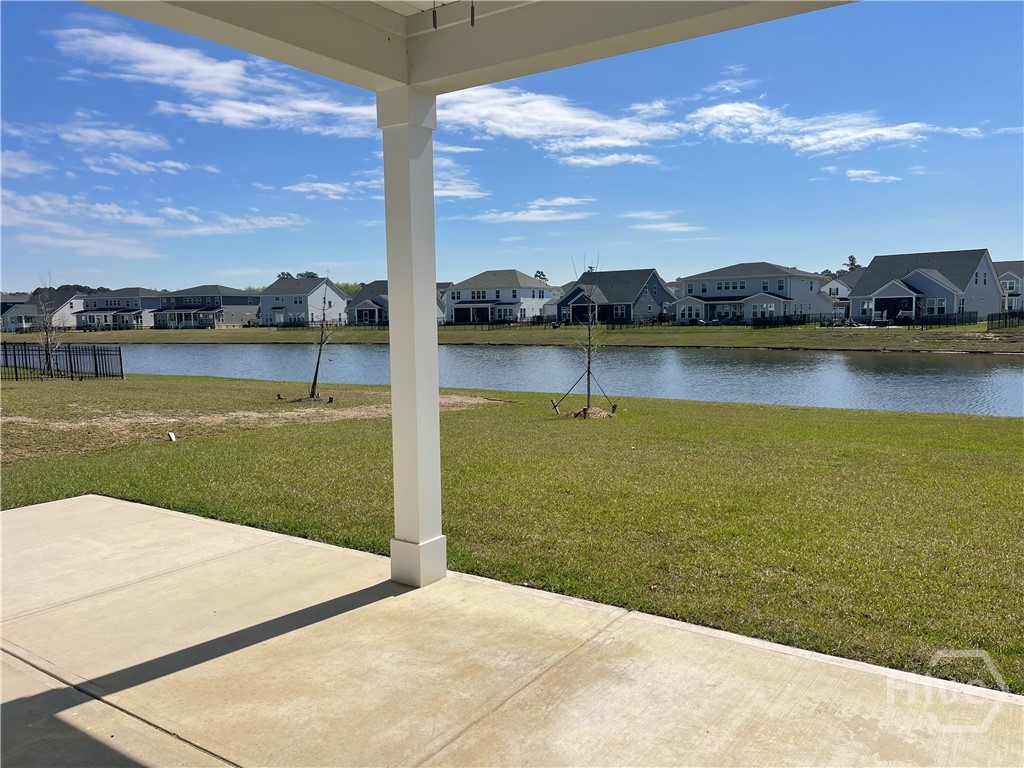 153 Como Drive Pooler, GA 31322 - Photo 24 of 30 Covered Porch with Amazing Lagoon View