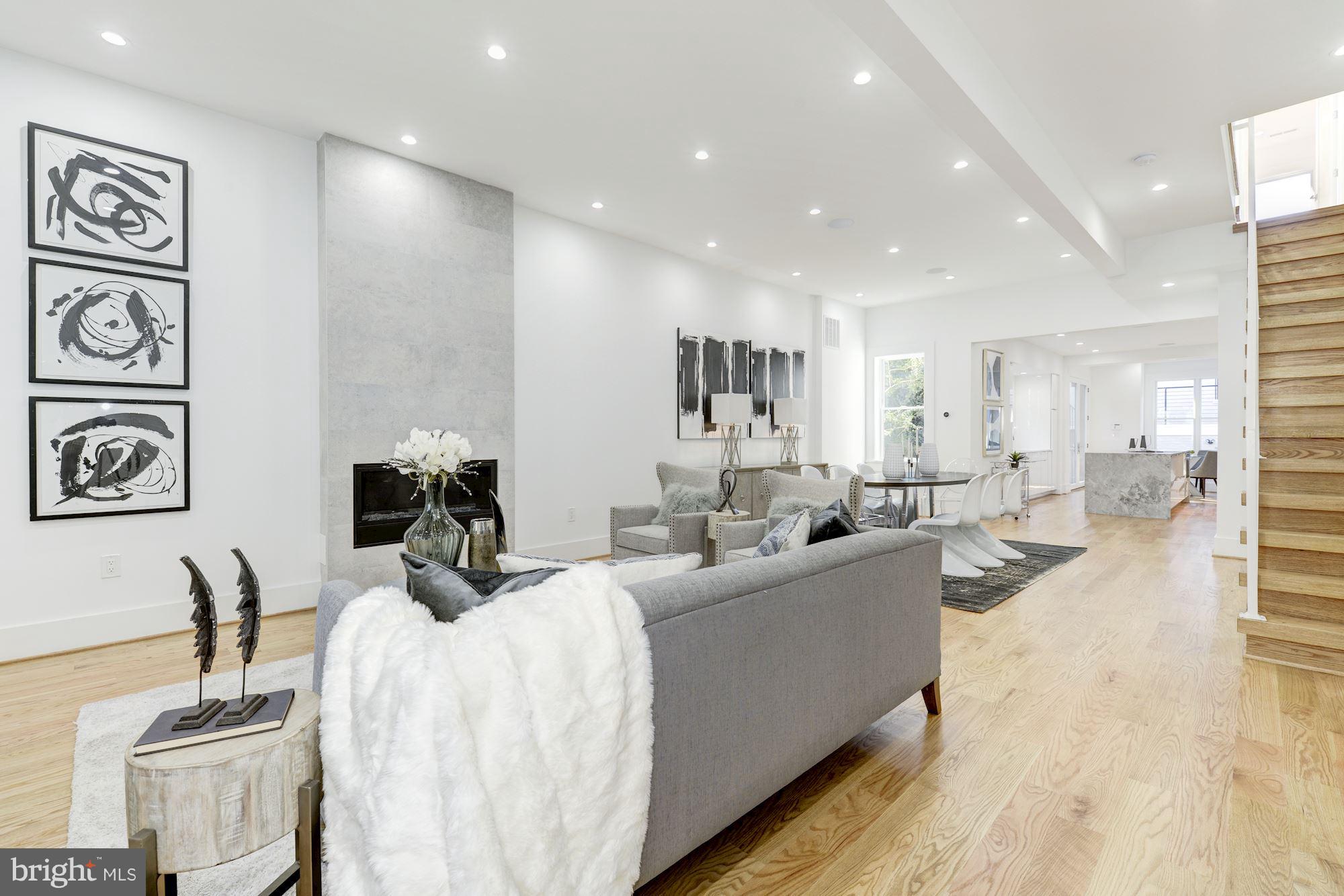 17 7th Street Southeast Washington, DC 20003 - Photo 3 of 29 a living room with furniture and a table