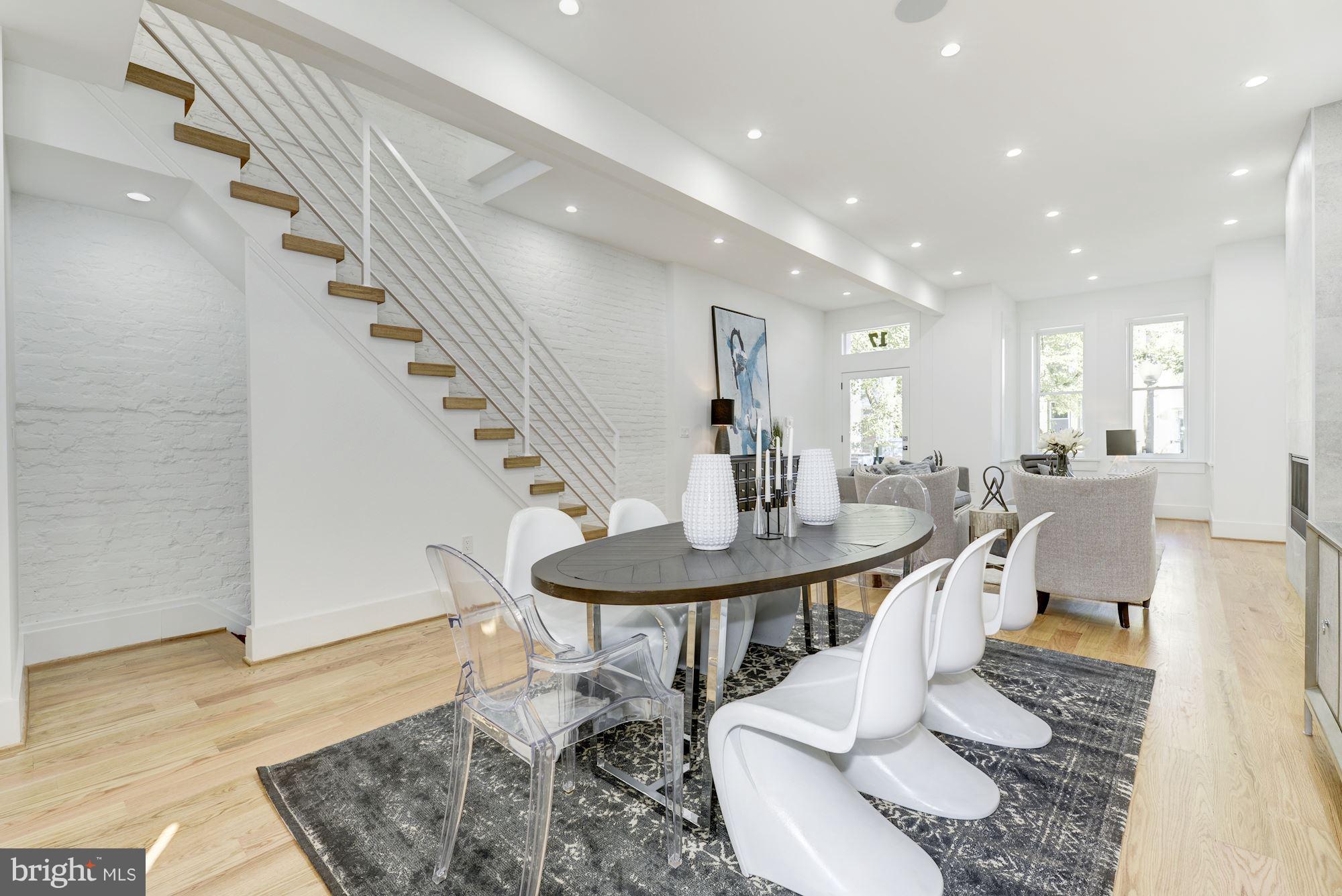 17 7th Street Southeast Washington, DC 20003 - Photo 8 of 29 a dining room with furniture and wooden floor