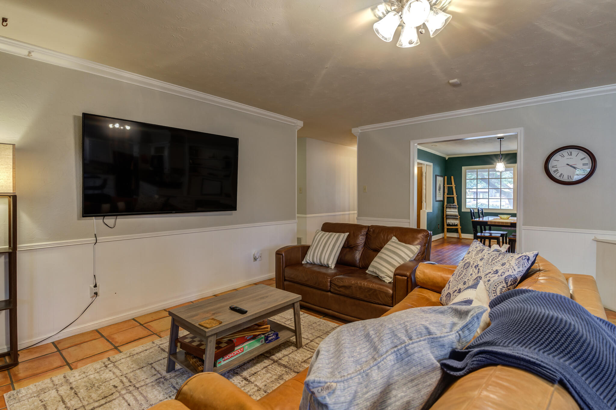 3420 60th Street Lubbock, TX 79413 - Photo 20 of 57 a living room with furniture and a flat screen tv