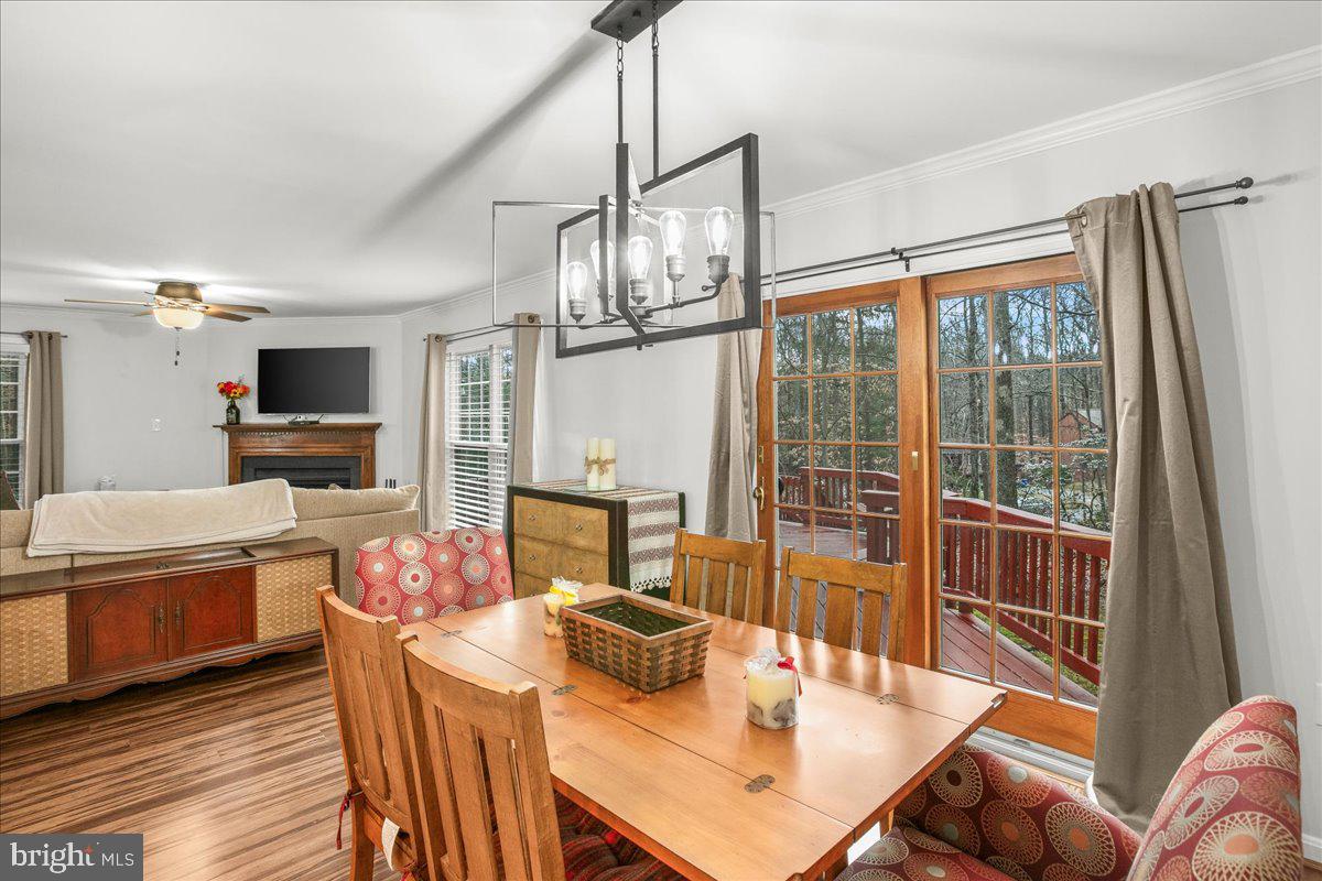 7952 Gambrill Court Springfield, VA 22153 - Photo 9 of 35 Sliding Glass door leads to large deck