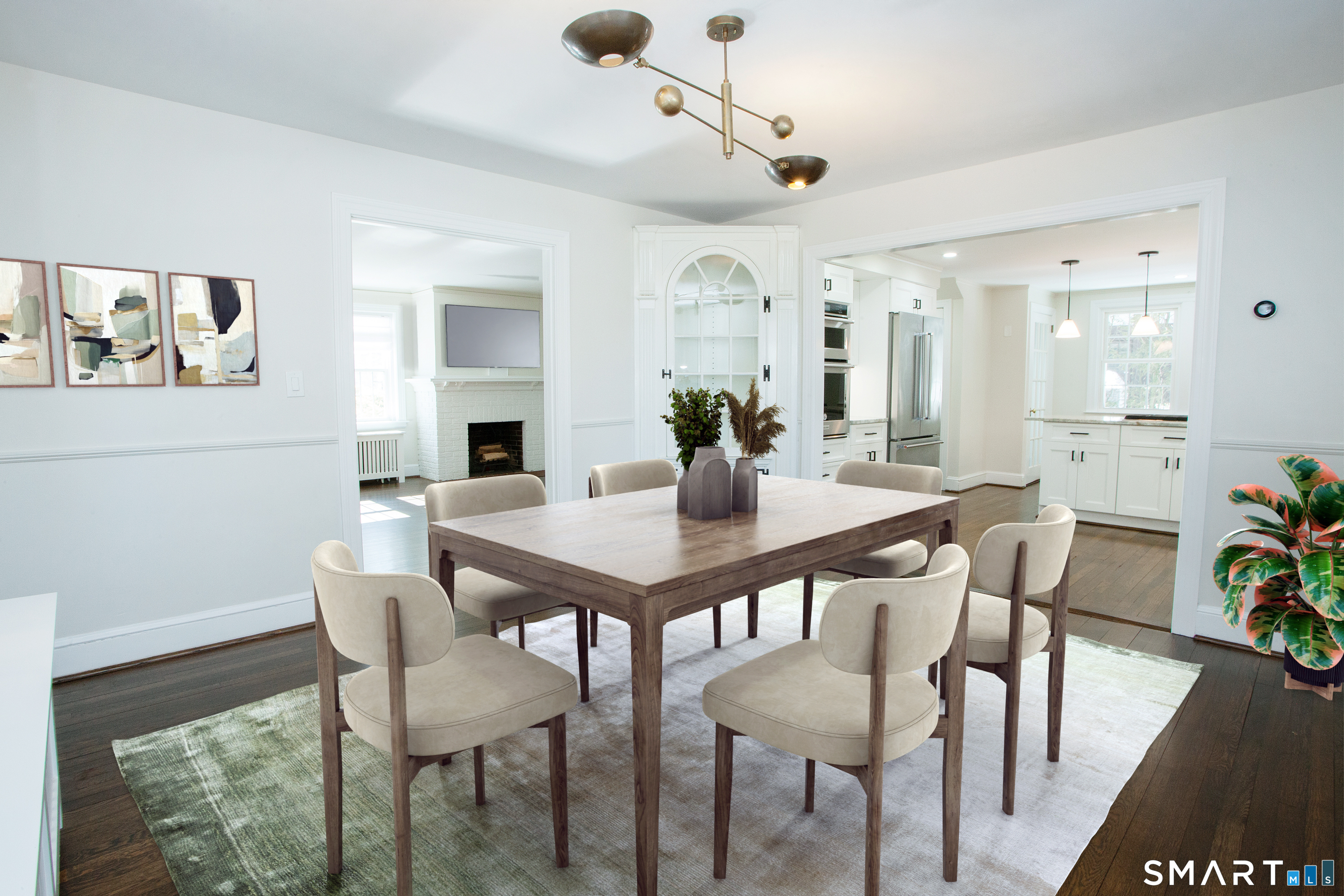 30 Sedgwick Road West Hartford, CT 06107 - Photo 12 of 40 dining room - virtually staged