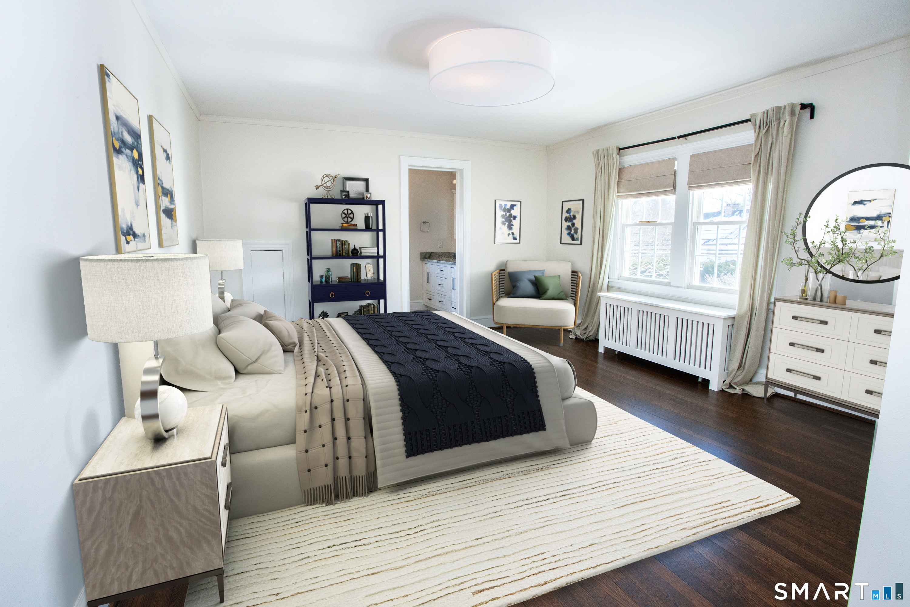 30 Sedgwick Road West Hartford, CT 06107 - Photo 15 of 40 primary bedroom - virtually staged