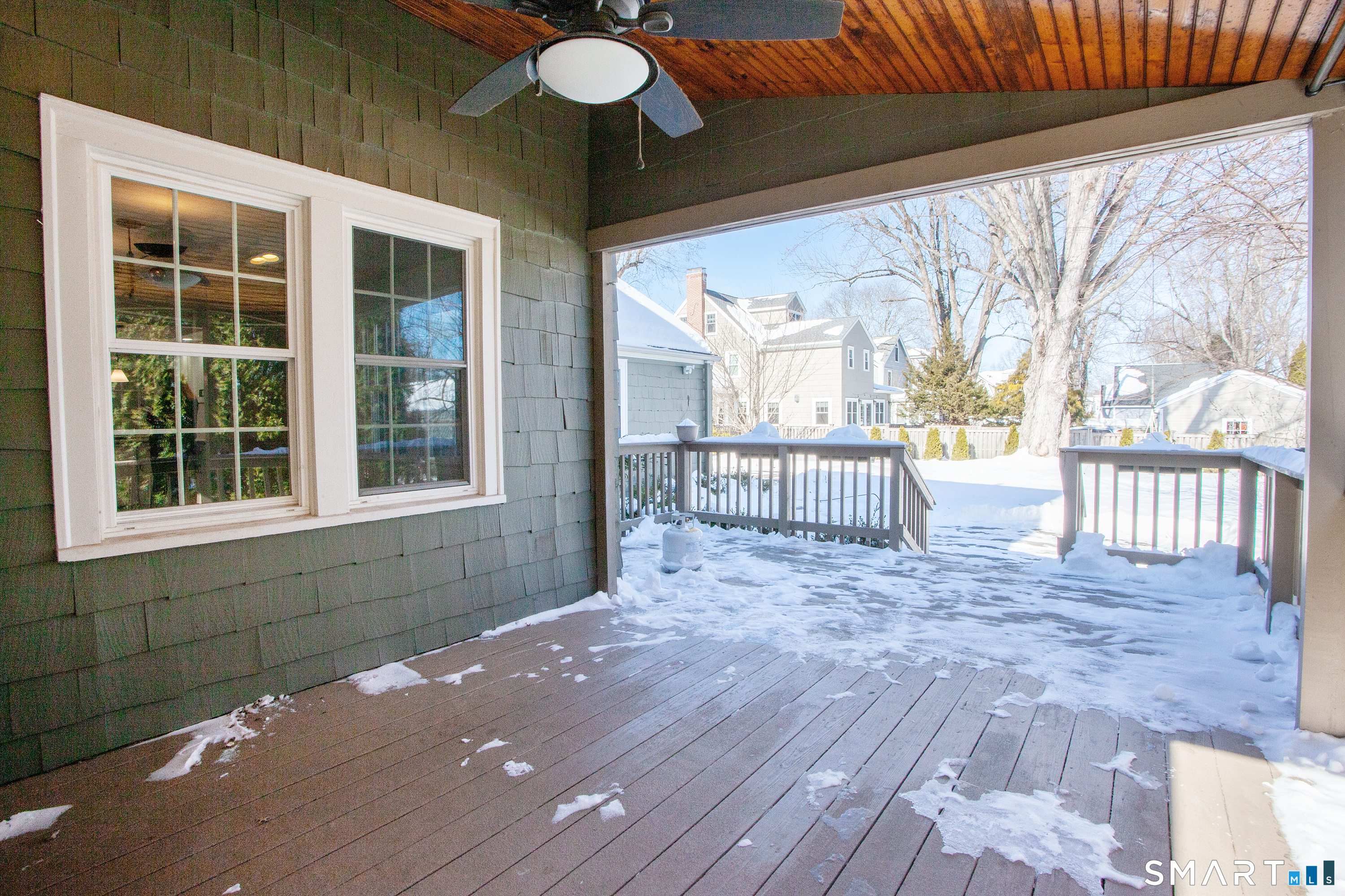 30 Sedgwick Road West Hartford, CT 06107 - Photo 35 of 40 deck access off of sun room