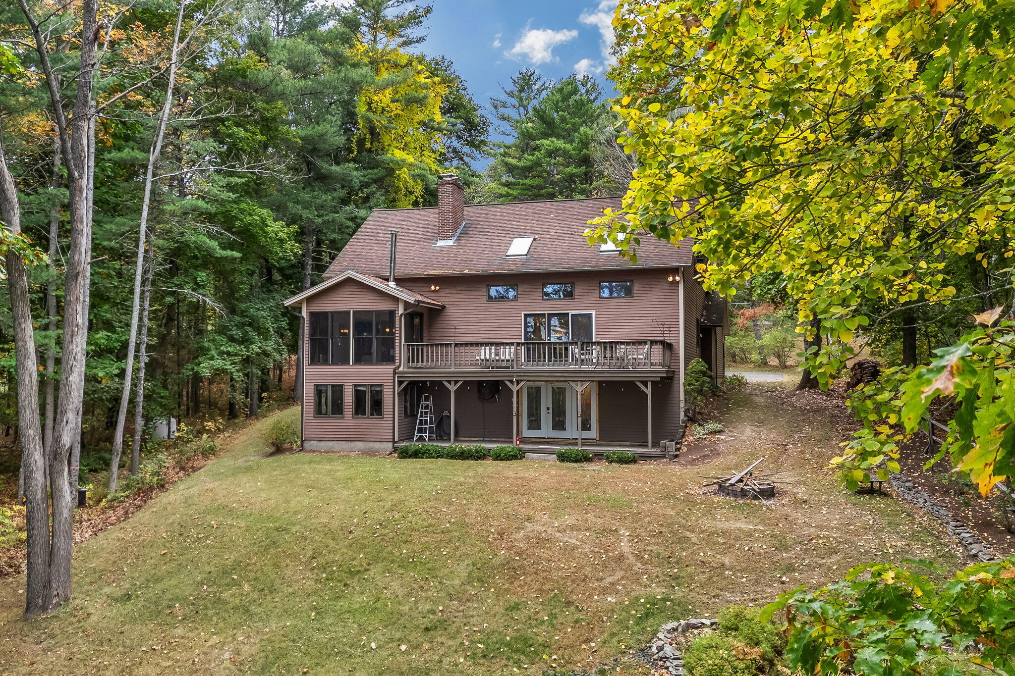 443 Main Road North Hampden, ME 04444 - Photo 13 of 63 Back deck provides the perfect escape