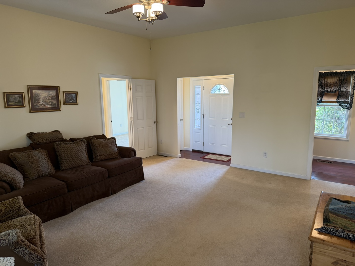 2 Dove Lane Metropolis, IL 62960 - Photo 8 of 35 a living room with furniture and a chandelier