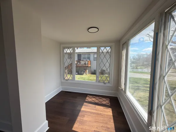 a view of a room with window