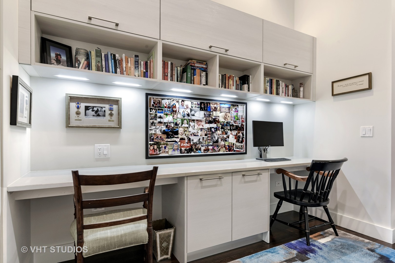 1132 West Adams Street, Unit PHE Chicago, IL 60607 - Photo 7 of 23 a view of dining room and cabinets