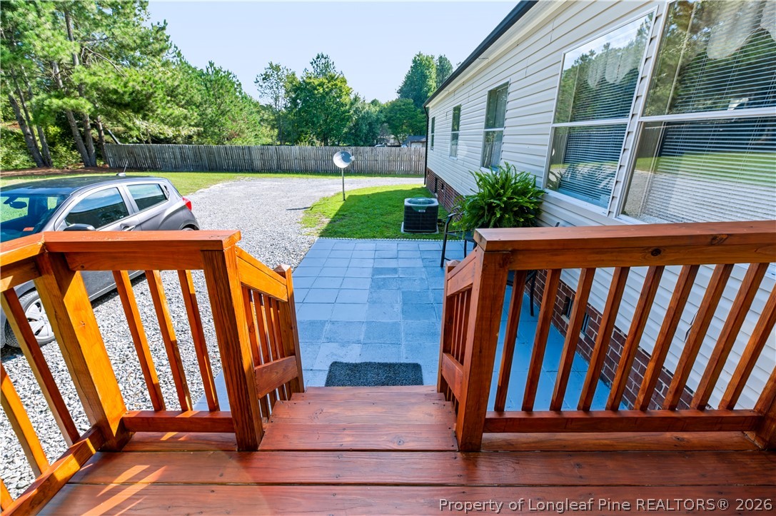 1919 Pumping Station Road Sanford, NC 27330 - Photo 27 of 33 Deck view to patio