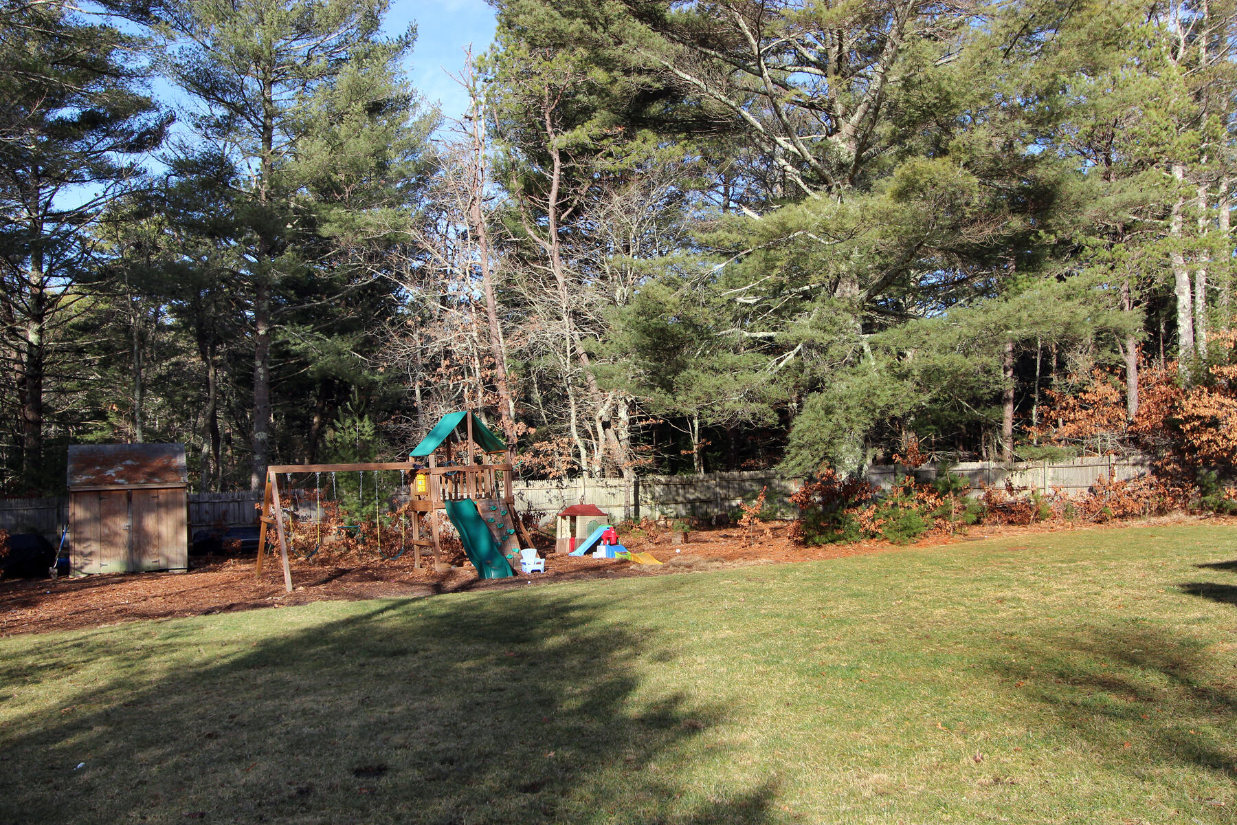 245 Simon Narrows Road Mashpee, MA 02649 - Photo 33 of 38 a view of a park with large trees