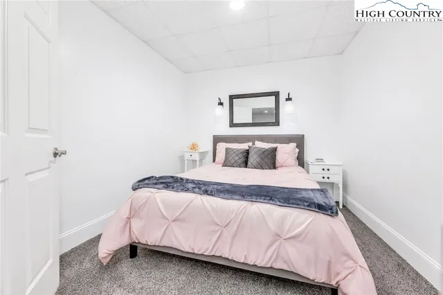 a view of a livingroom with furniture and a living room