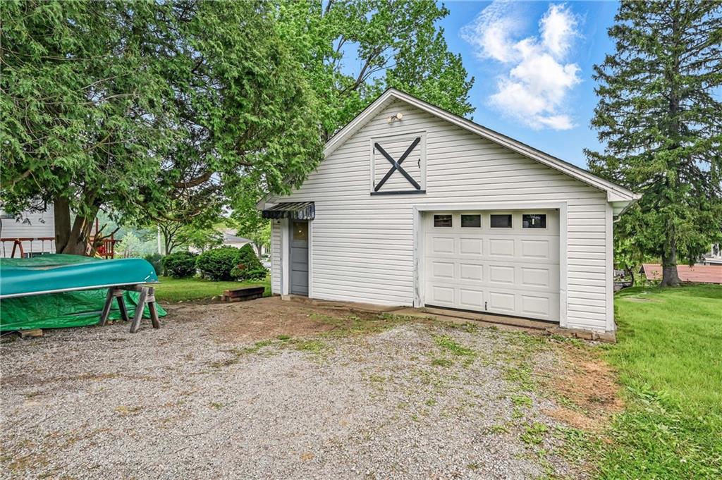 406 Spring Street Jamestown, PA 16134 - Photo 5 of 36 DETACHED 1 CAR OVERSIZED GARAGE & WORKSHOP