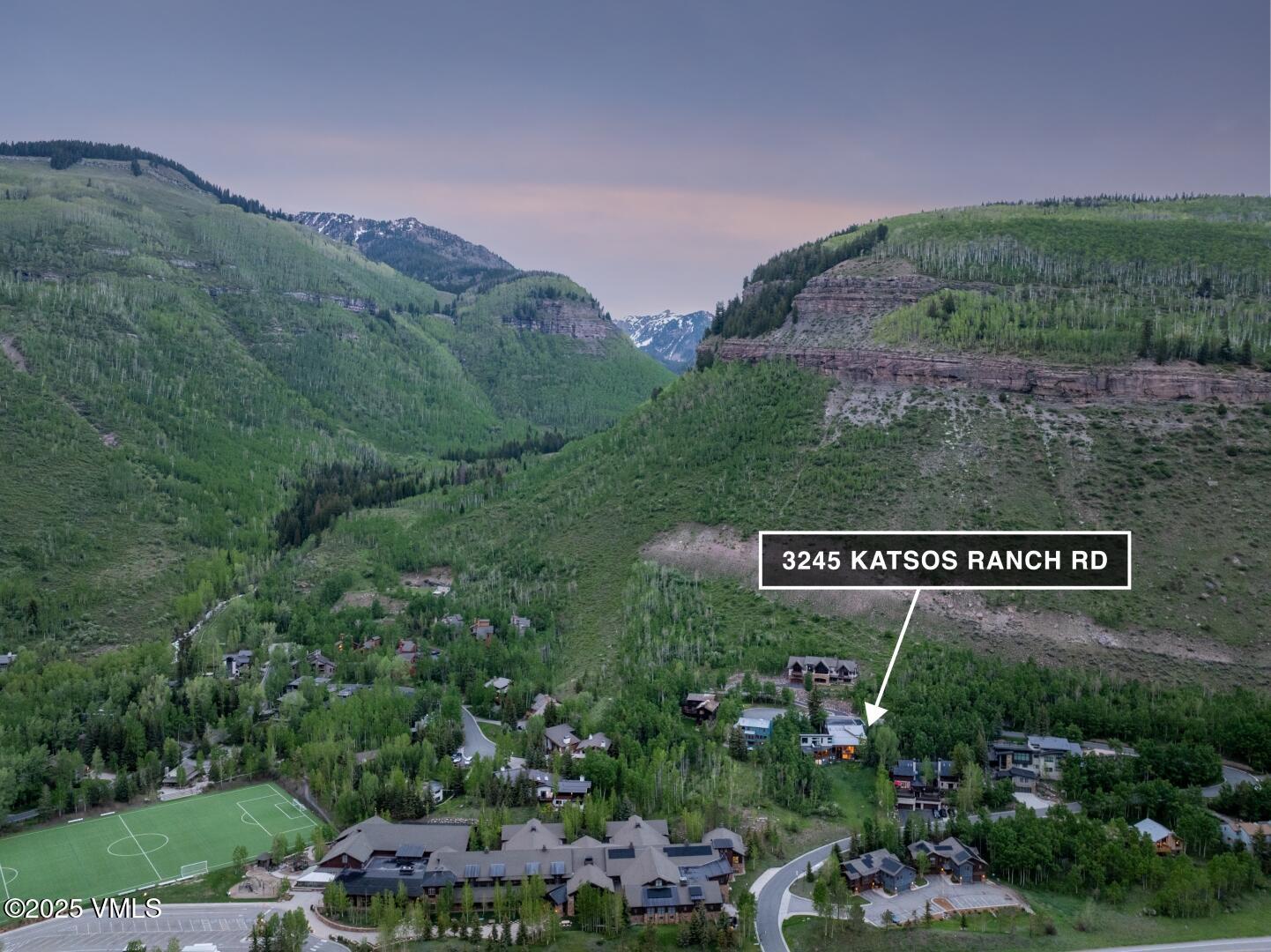 3245 Katsos Ranch Road, Unit A Vail, CO 81657 - Photo 32 of 40 Summer Aerial