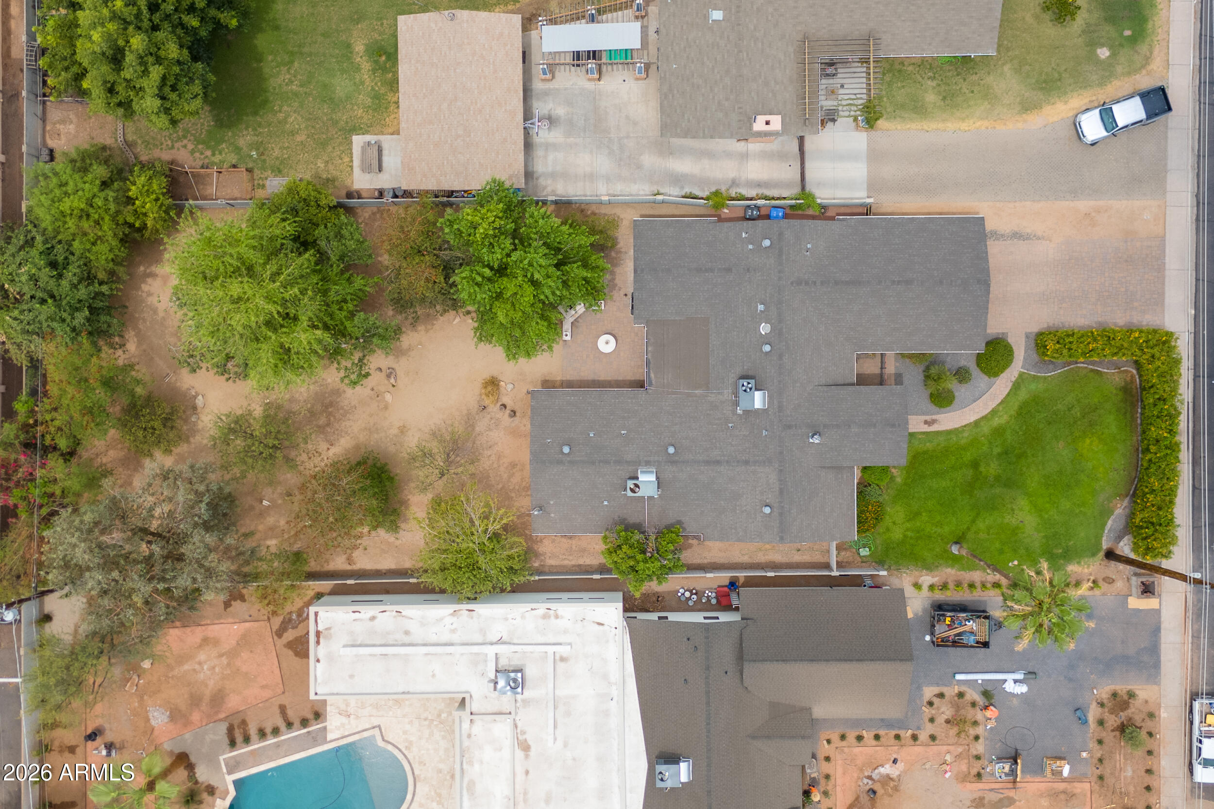 4025 East Osborn Road Phoenix, AZ 85018 - Photo 42 of 44 Aerial Overhead
