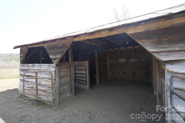 a view of a car garage