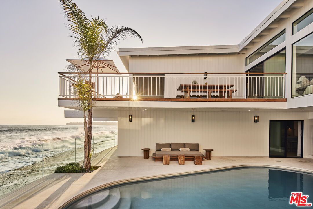 27356 Escondido Beach Road Malibu, CA 90265 - Photo 17 of 17 a kitchen with a refrigerator and a stove