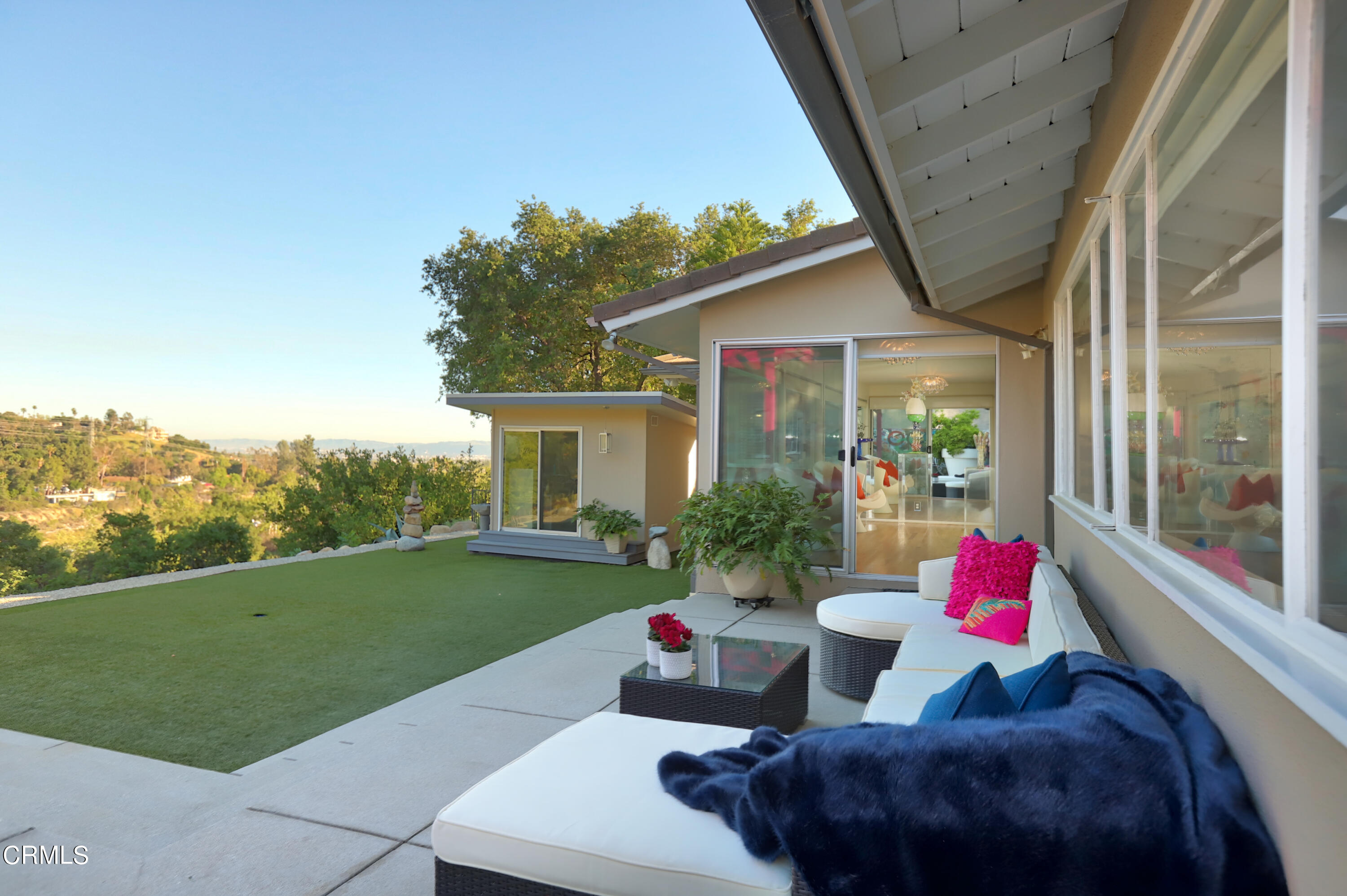 1950 Canyon Close Road Pasadena, CA 91107 - Photo 36 of 48 a living room with furniture and garden