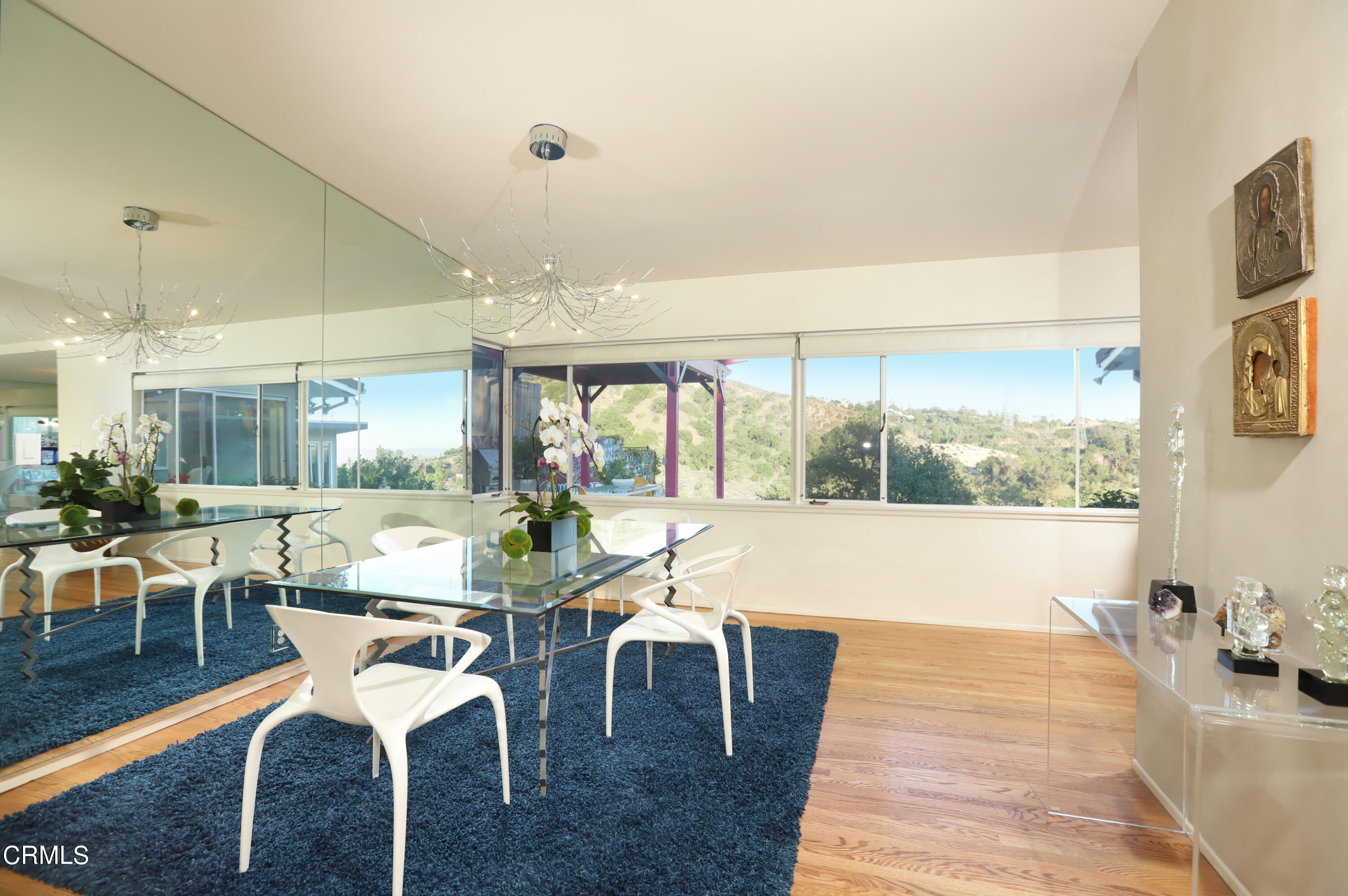 1950 Canyon Close Road Pasadena, CA 91107 - Photo 10 of 48 10 Dining Room and View