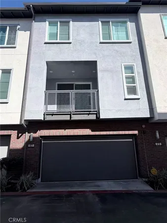a view of building that has windows