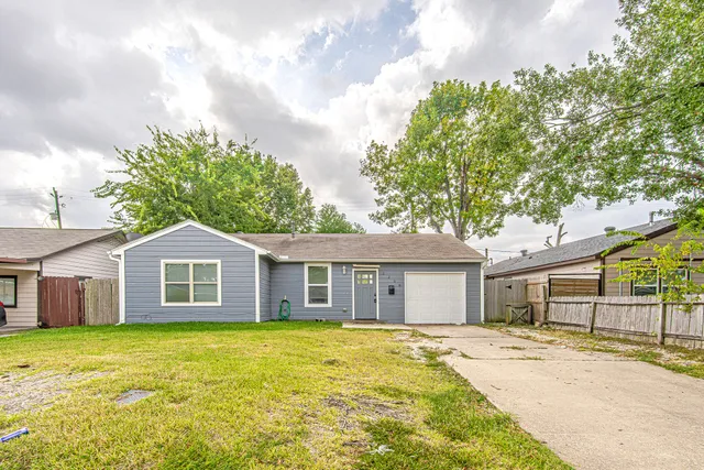 a house with a outdoor space