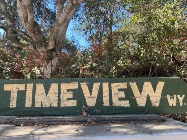 a view of wooden floor with a dry yard
