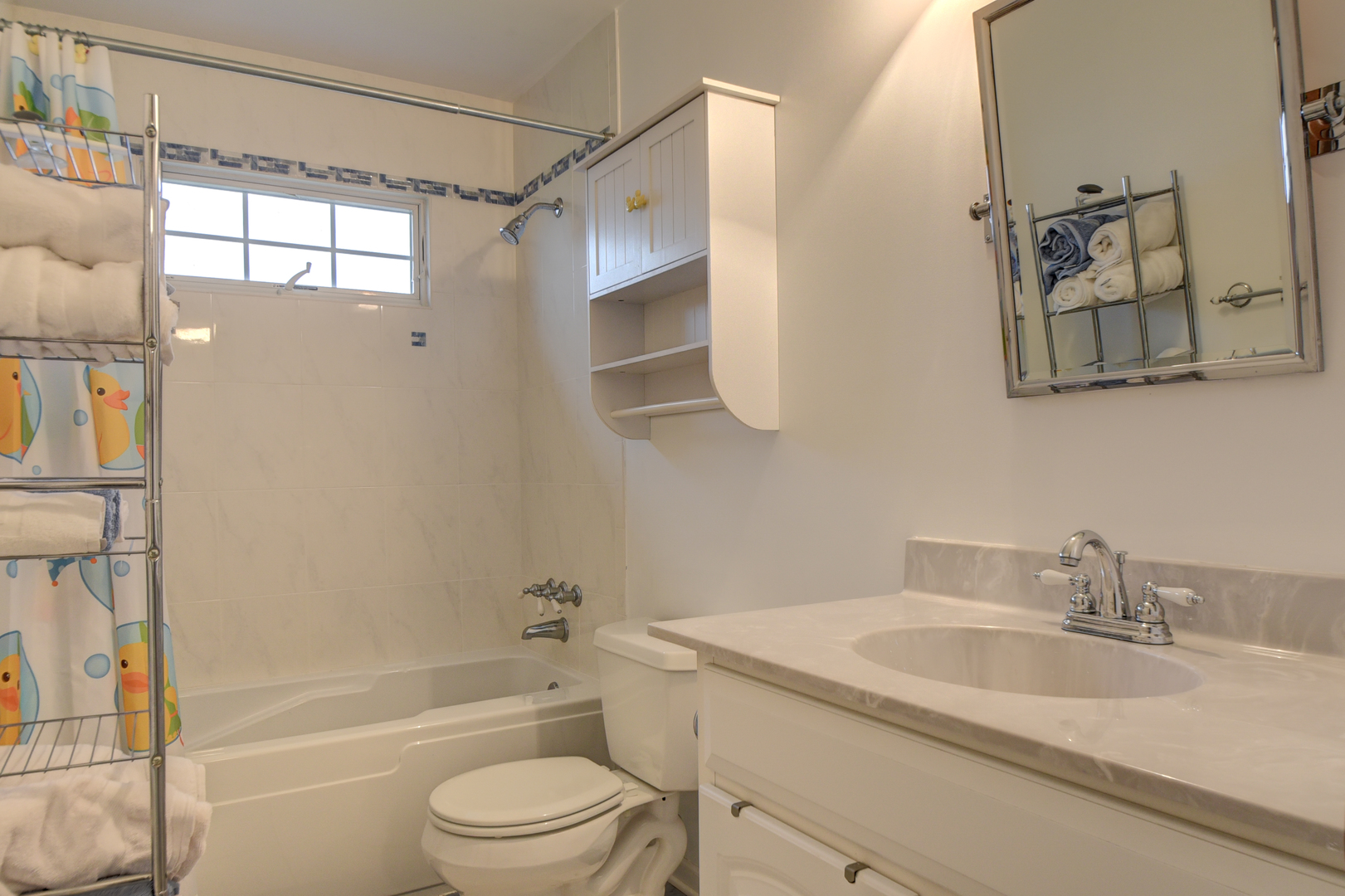 16045 Stateline Road Cedar Lake, IN 46303 - Photo 34 of 36 a bathroom with a granite countertop sink toilet and shower