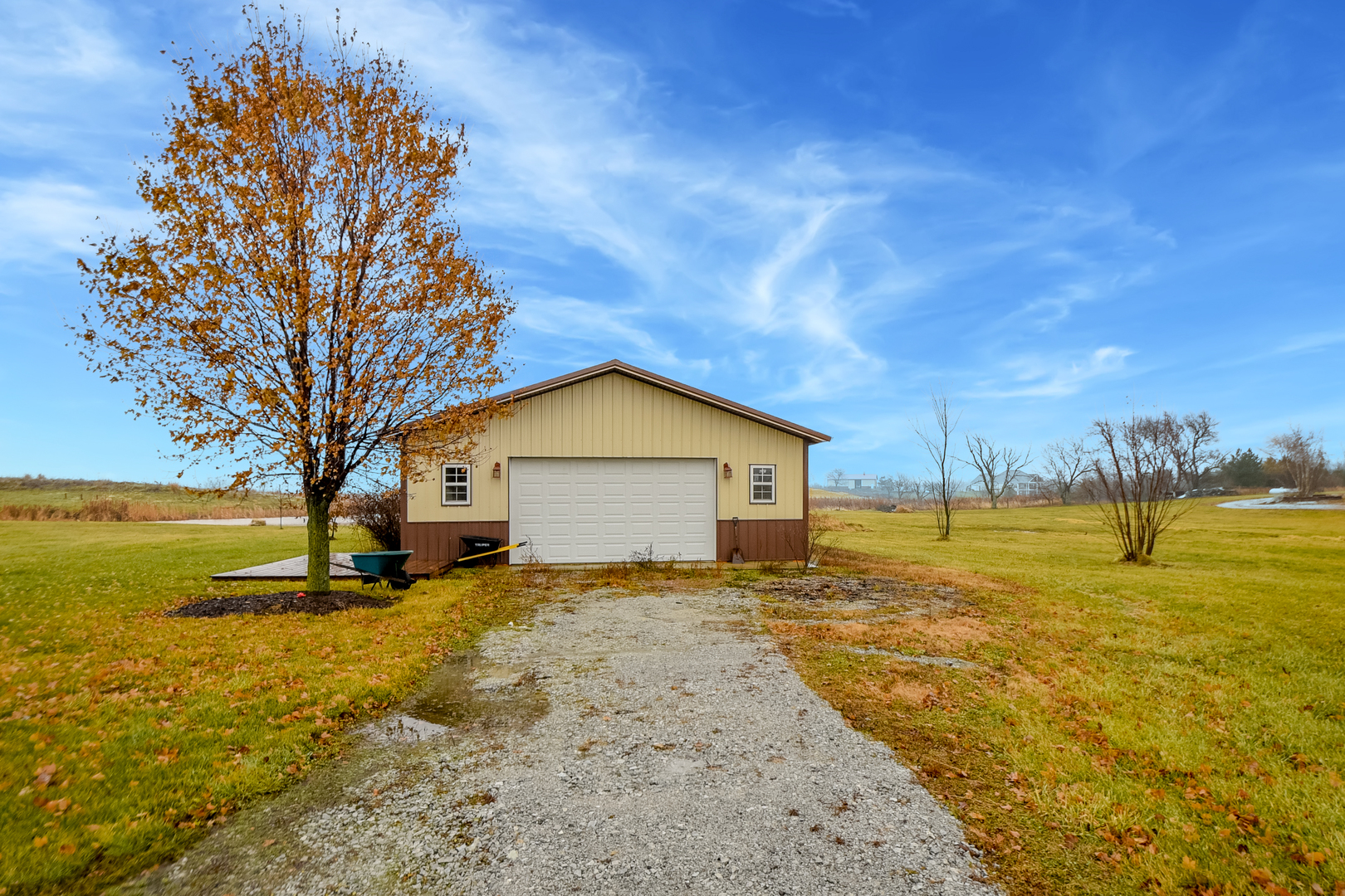 16045 Stateline Road Cedar Lake, IN 46303 - Photo 9 of 36 a view of a house with a yard