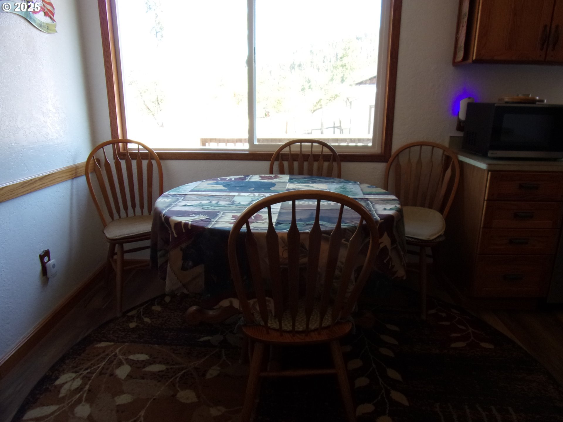 375 Jordan Creek Road Riddle, OR 97469 - Photo 19 of 35 a view of a balcony with furniture