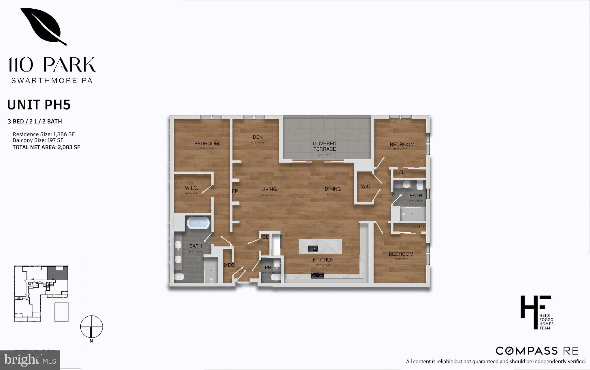 110 Park Swarthmore Pa, Unit PH5 Swarthmore, PA 19081 - Photo 3 of 3