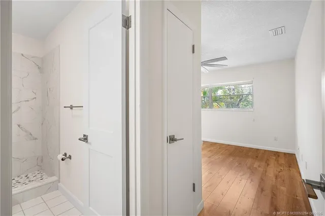a view of bathroom with shower