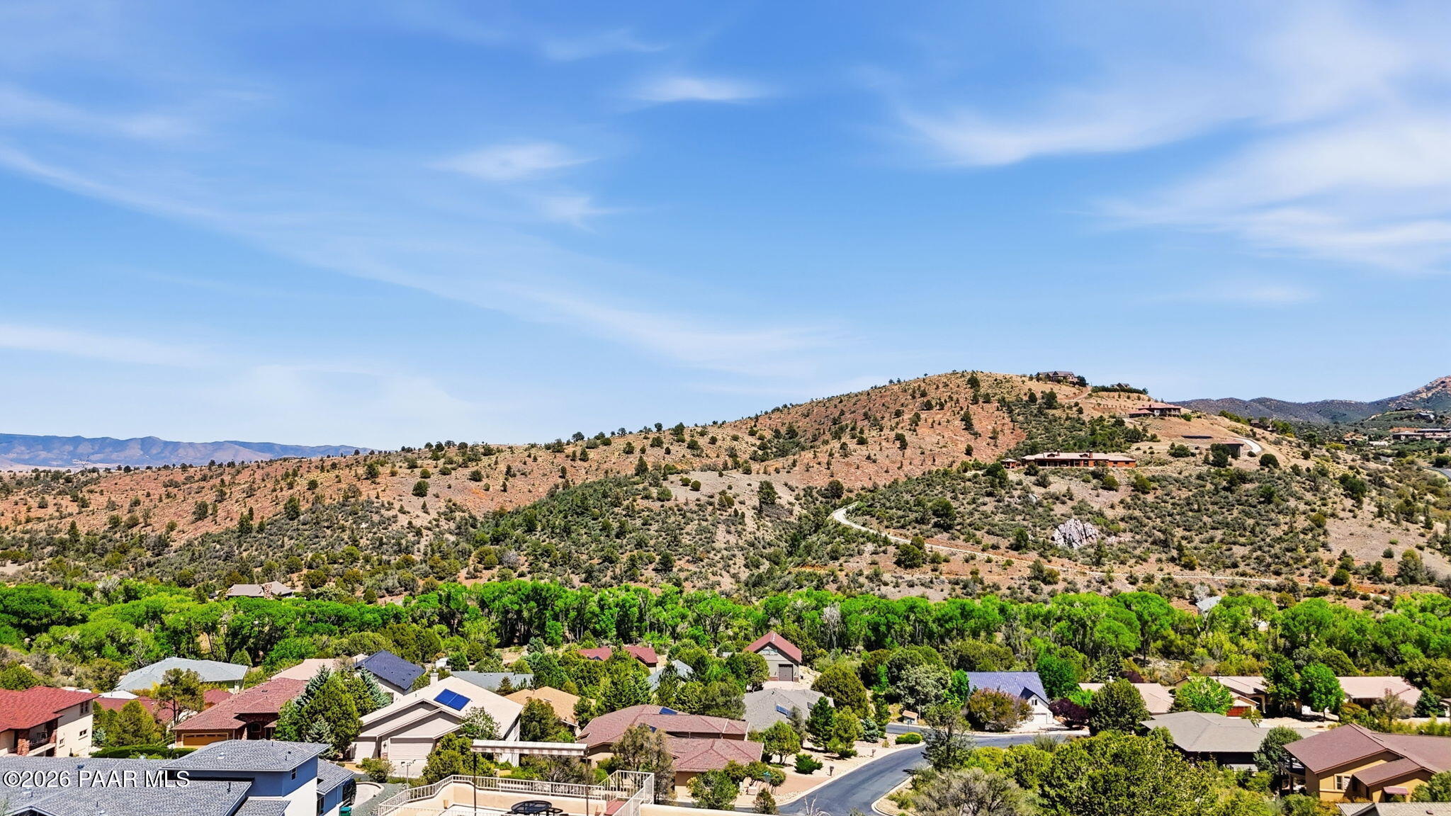965 Hunter Ridge Road Prescott, AZ 86303 - Photo 4 of 16 13-Low Aerial 3