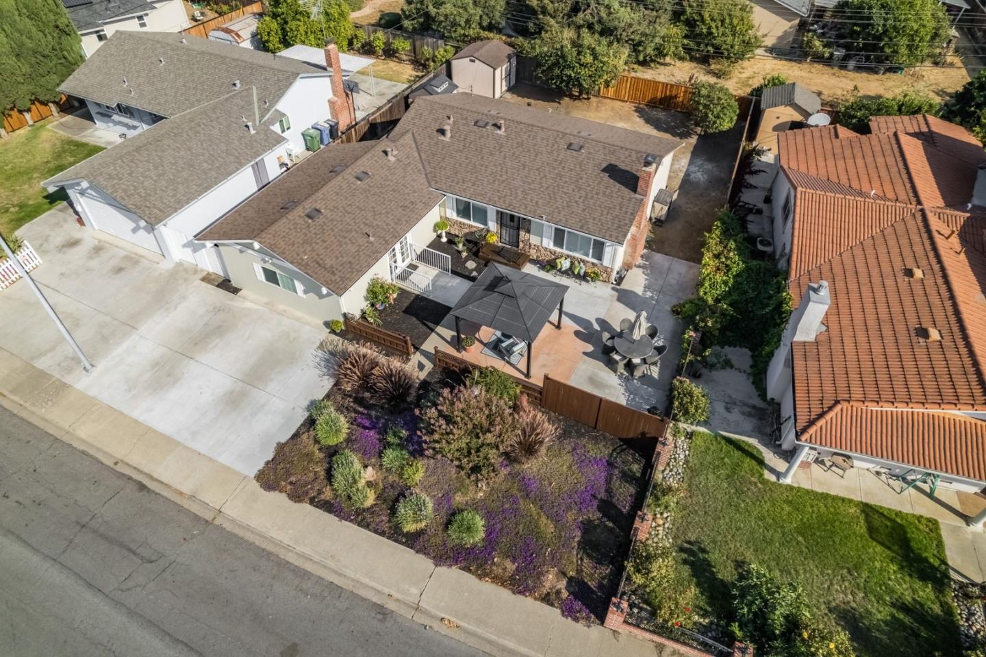 254 Uvas Street Milpitas, CA 95035 - Photo 2 of 48 an aerial view of a residential houses with outdoor space