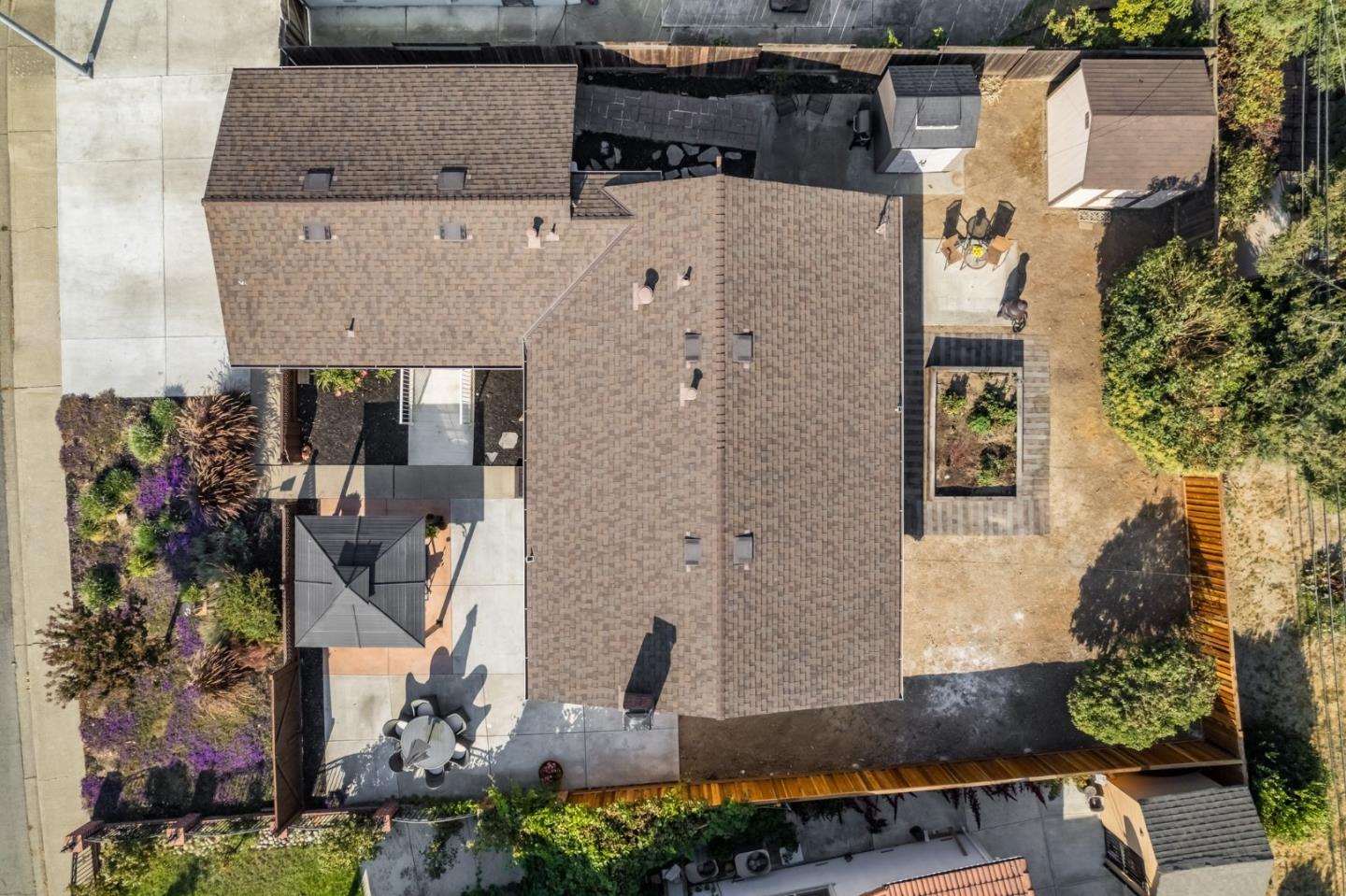 254 Uvas Street Milpitas, CA 95035 - Photo 43 of 48 an aerial view of a house with outdoor space