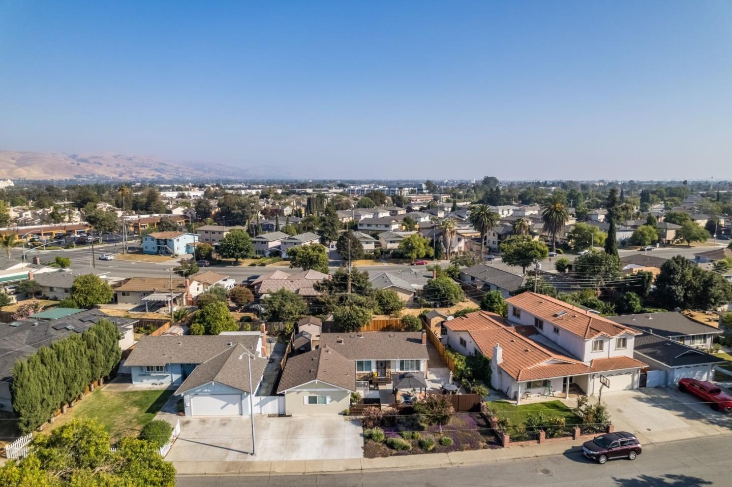 254 Uvas Street Milpitas, CA 95035 - Photo 45 of 48 an aerial view of residential houses with city view