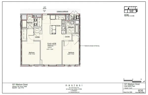 $1,325,000 | 921 Madison Street, Unit 608, Hoboken, NJ 07030