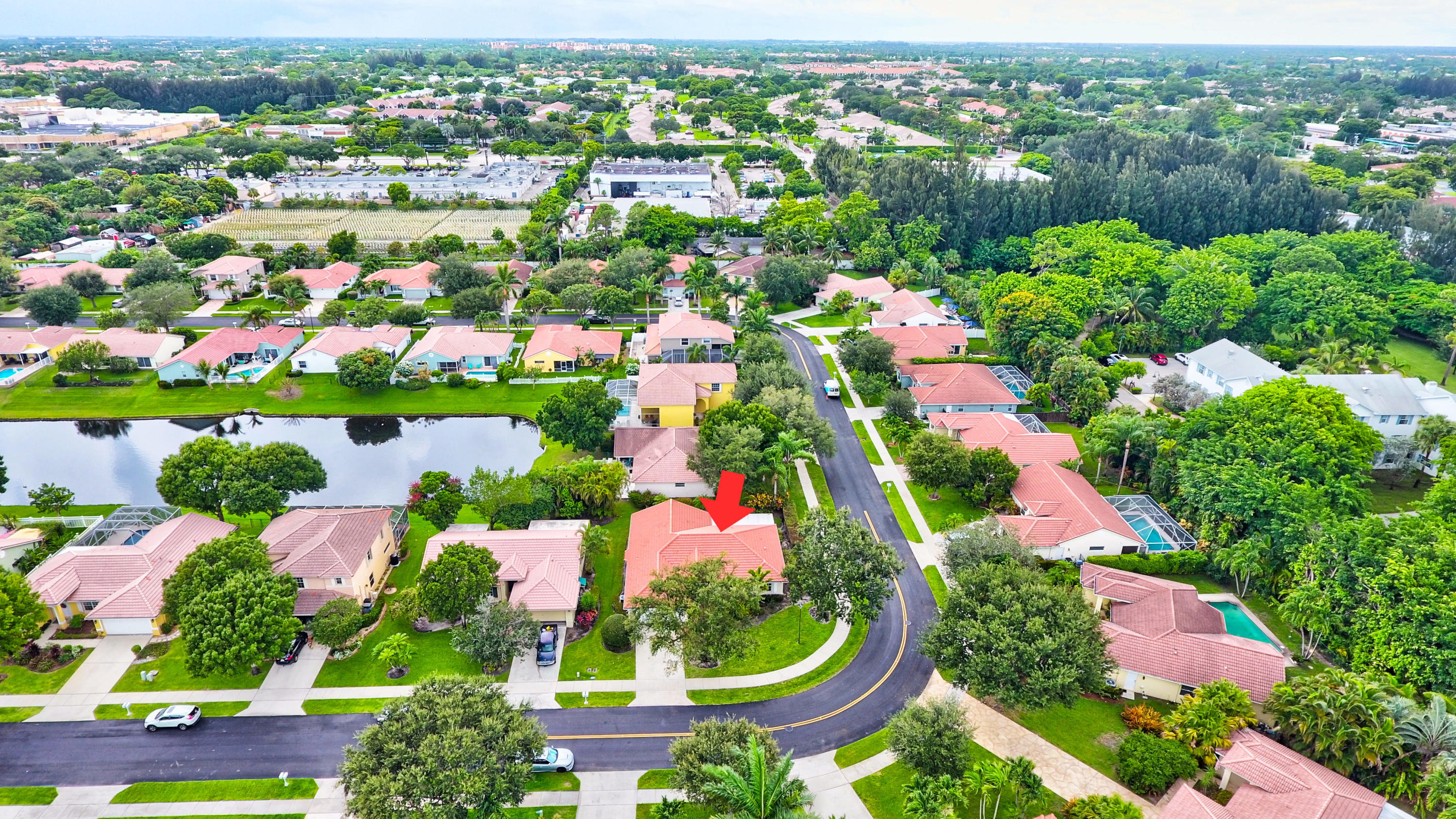 134 East Lee Road Delray Beach, FL 33445 - Photo 4 of 47 Bird's Eye View