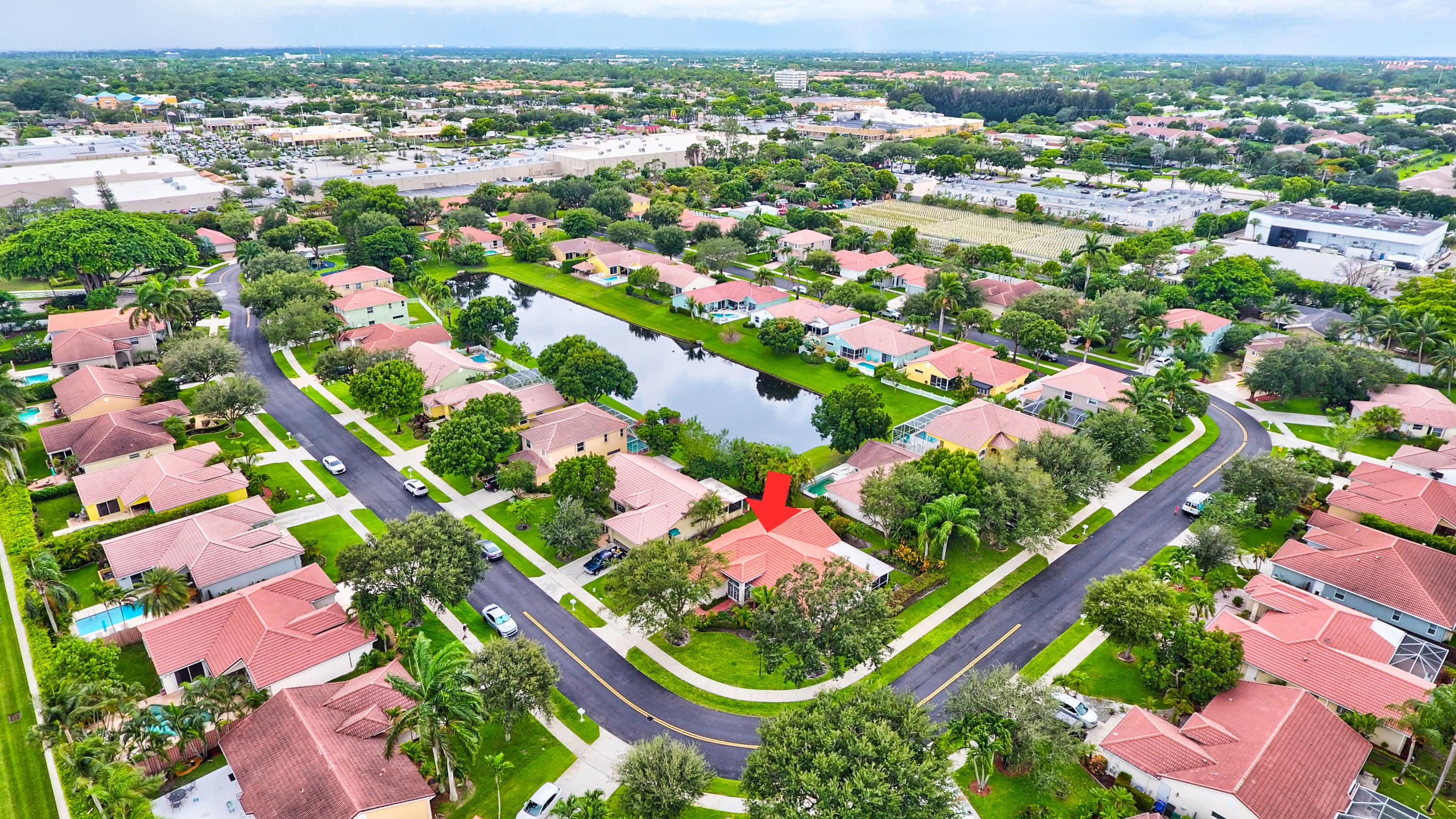 134 East Lee Road Delray Beach, FL 33445 - Photo 5 of 47 Ariel View
