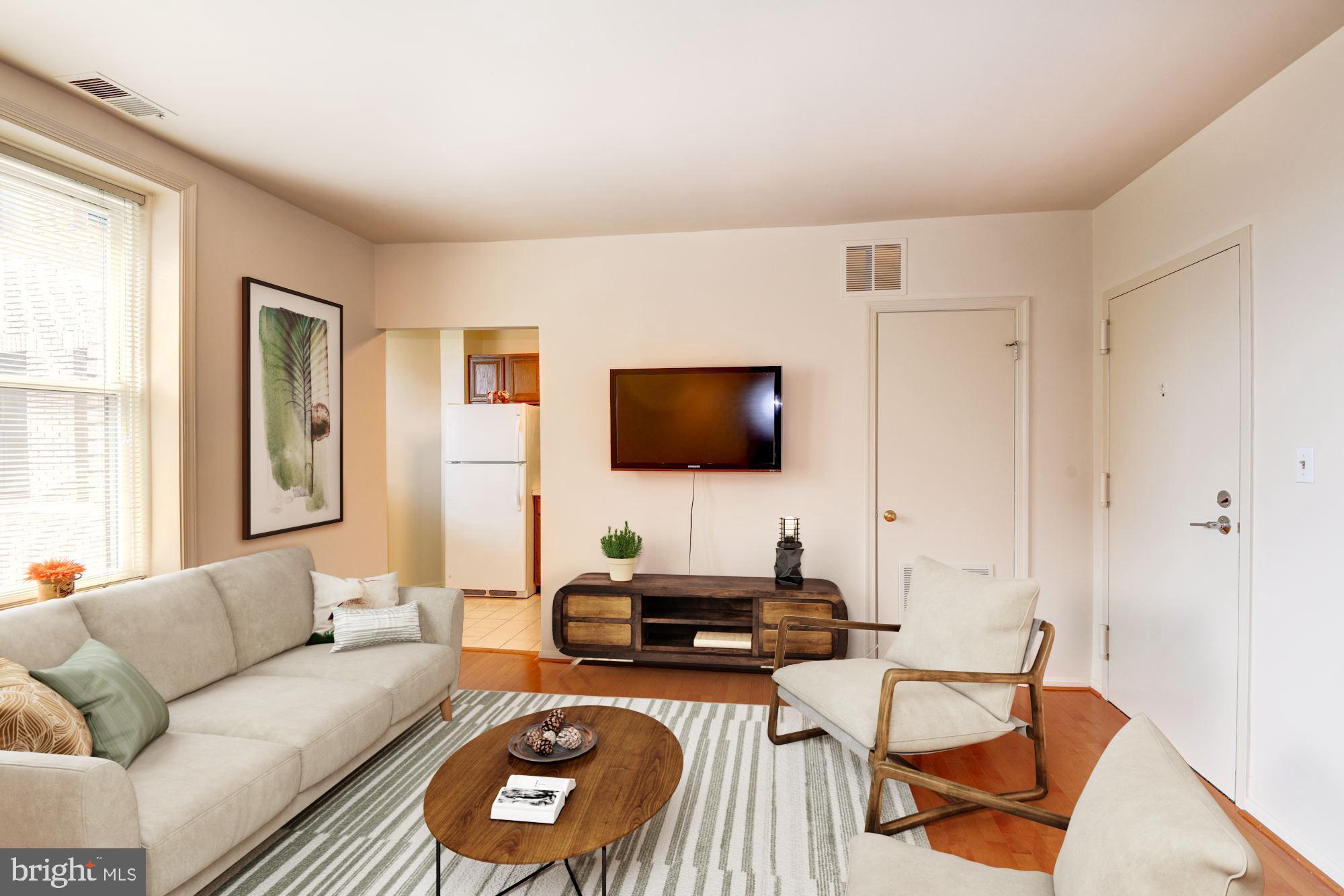 2001 16th Street Northwest, Unit 404 Washington, DC 20009 - Photo 2 of 35 Living room virtually staged for You