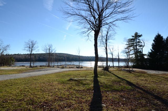 55 Moreau Road Tolland, MA 01034 - Photo 14 of 18 a view of a yard with an trees