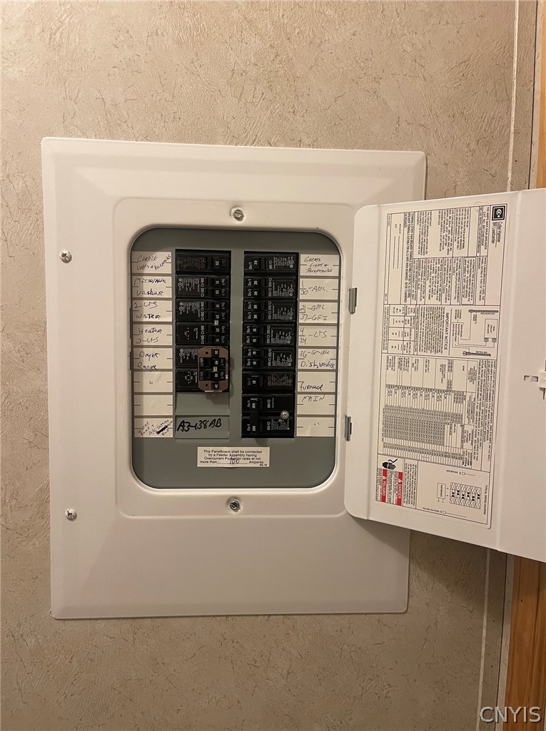 4825 Beacon Light Road Verona, NY 13421 - Photo 36 of 36 Circuit breaker box