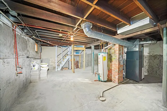 a view of under construction room and staircase