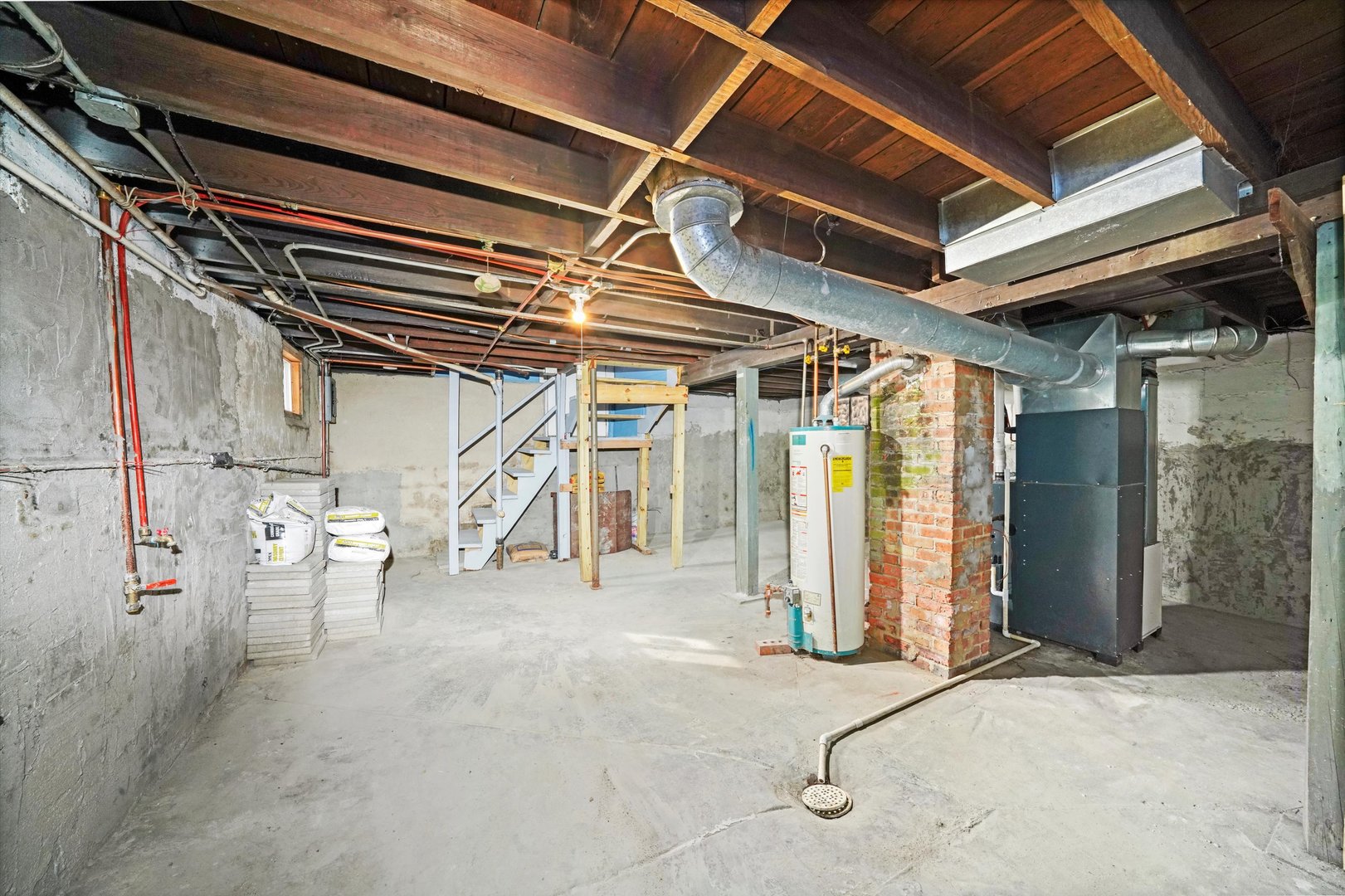 761 North 8th Avenue Kankakee, IL 60901 - Photo 15 of 18 a view of under construction room and staircase