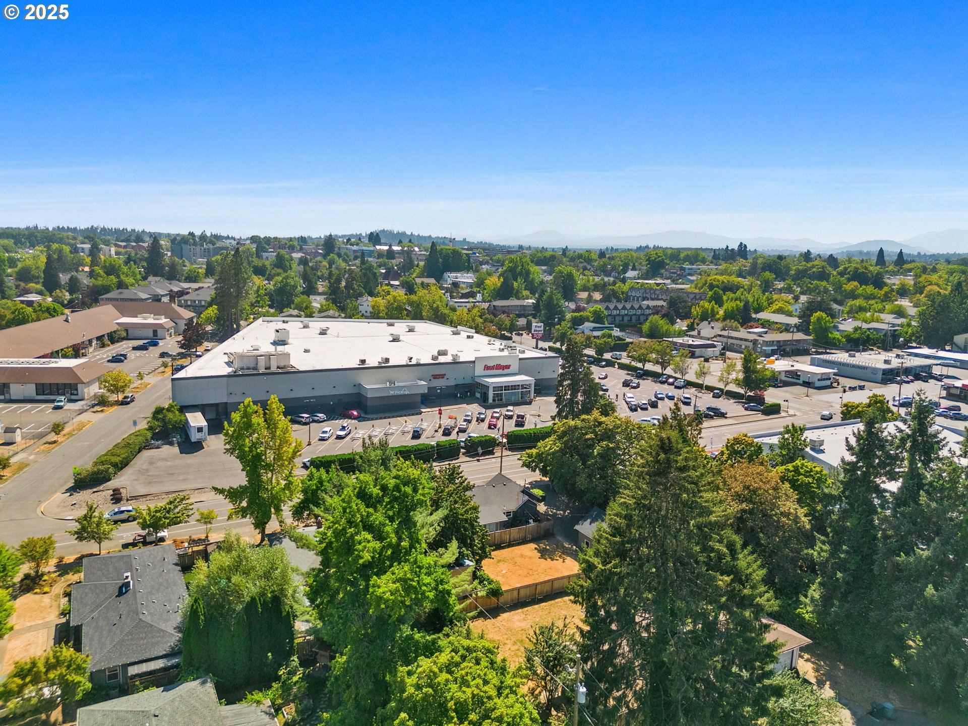 1919 Northwest Buchanan Avenue Corvallis, OR 97330 - Photo 30 of 30 an aerial view of a house with a garden