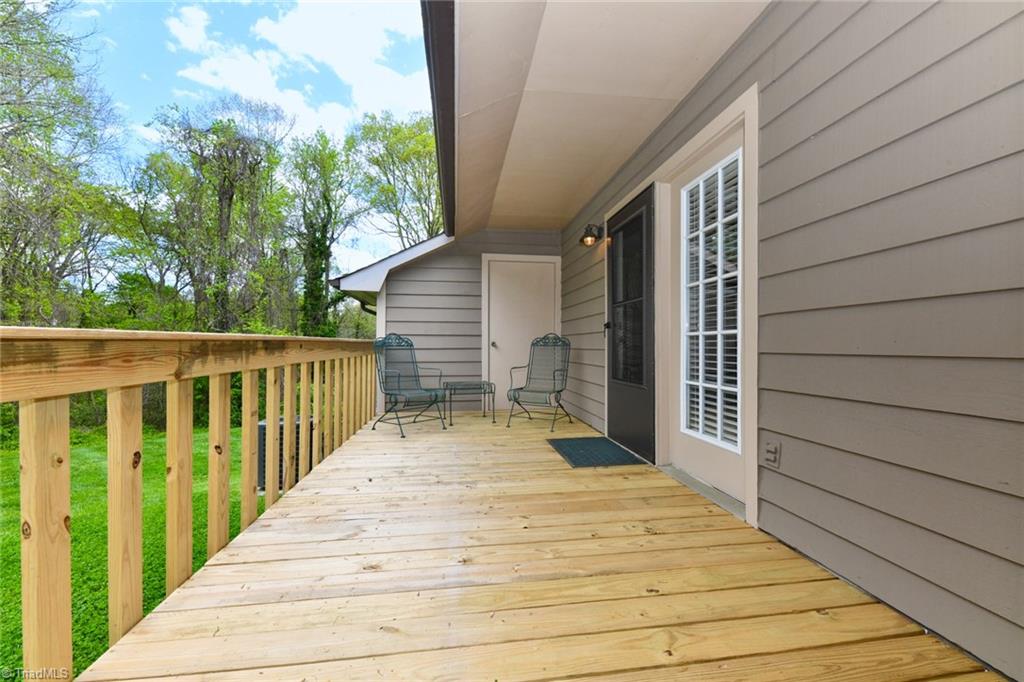 1202 Watermark Court High Point, NC 27265 - Photo 17 of 23 New deck installed in October 2023.