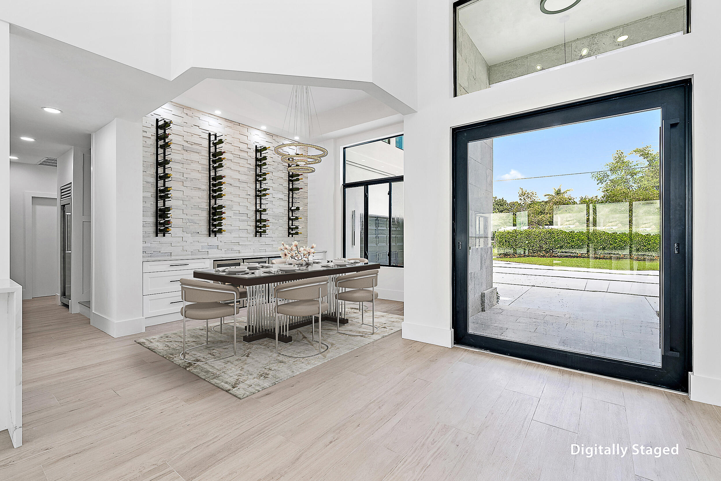 9460 Southeast Point Terrace Jupiter, FL 33469 - Photo 28 of 38 a room with pool table and windows