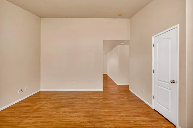 a view of empty room