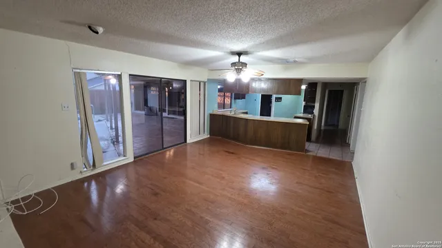 a view of a livingroom with a furniture