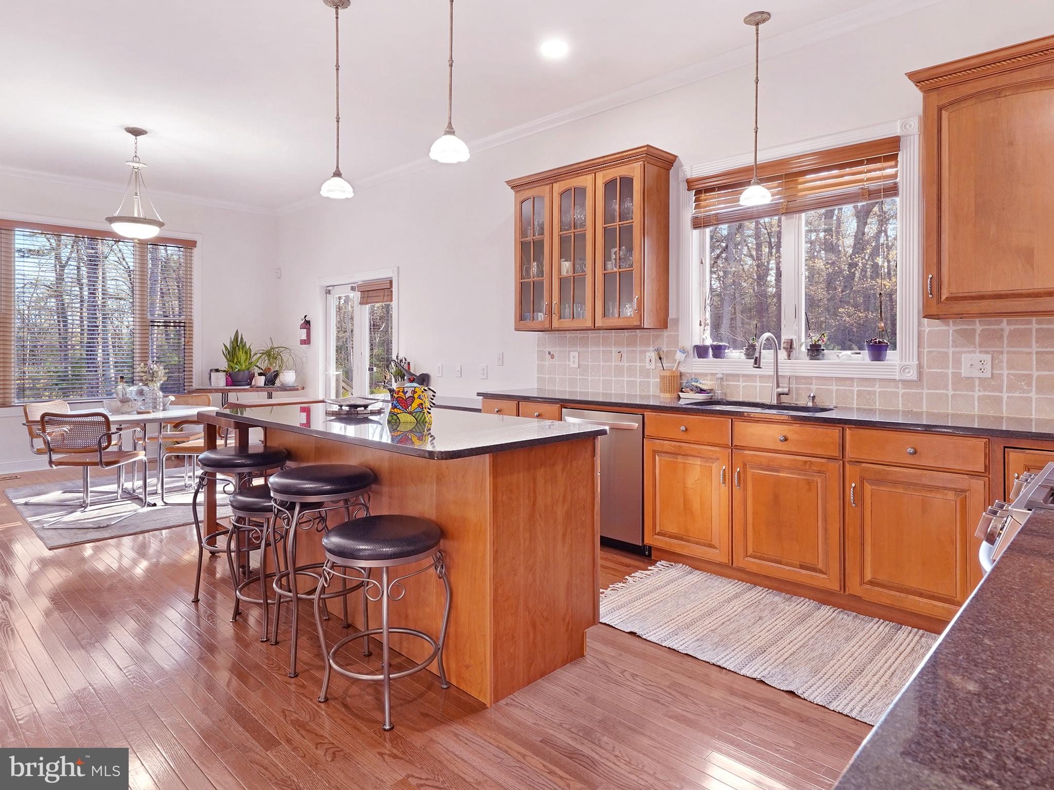 33 North New York Road Galloway Township, NJ 08205 - Photo 22 of 47 a large kitchen with lots of counter space a sink and appliances