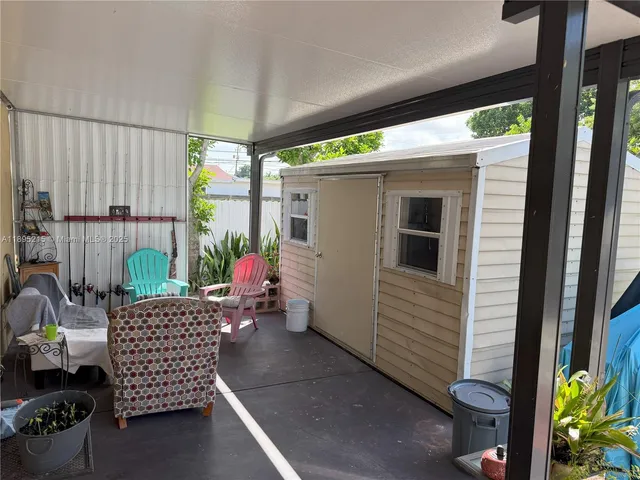 a view of outdoor space and porch